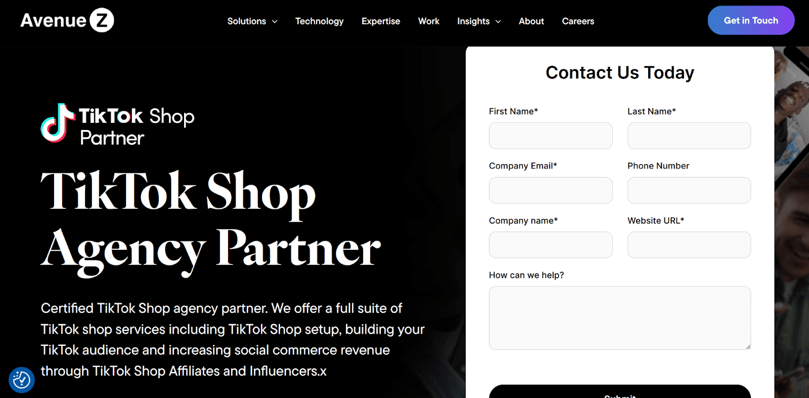 TikTok Shop Agency: Avenue Z