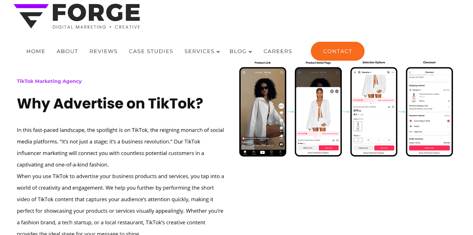 TikTok Shop Agency: Forge
