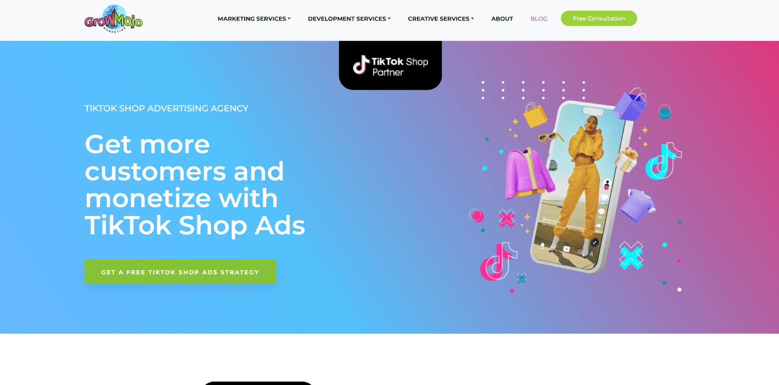 TikTok Shop Agency: GrowMojo