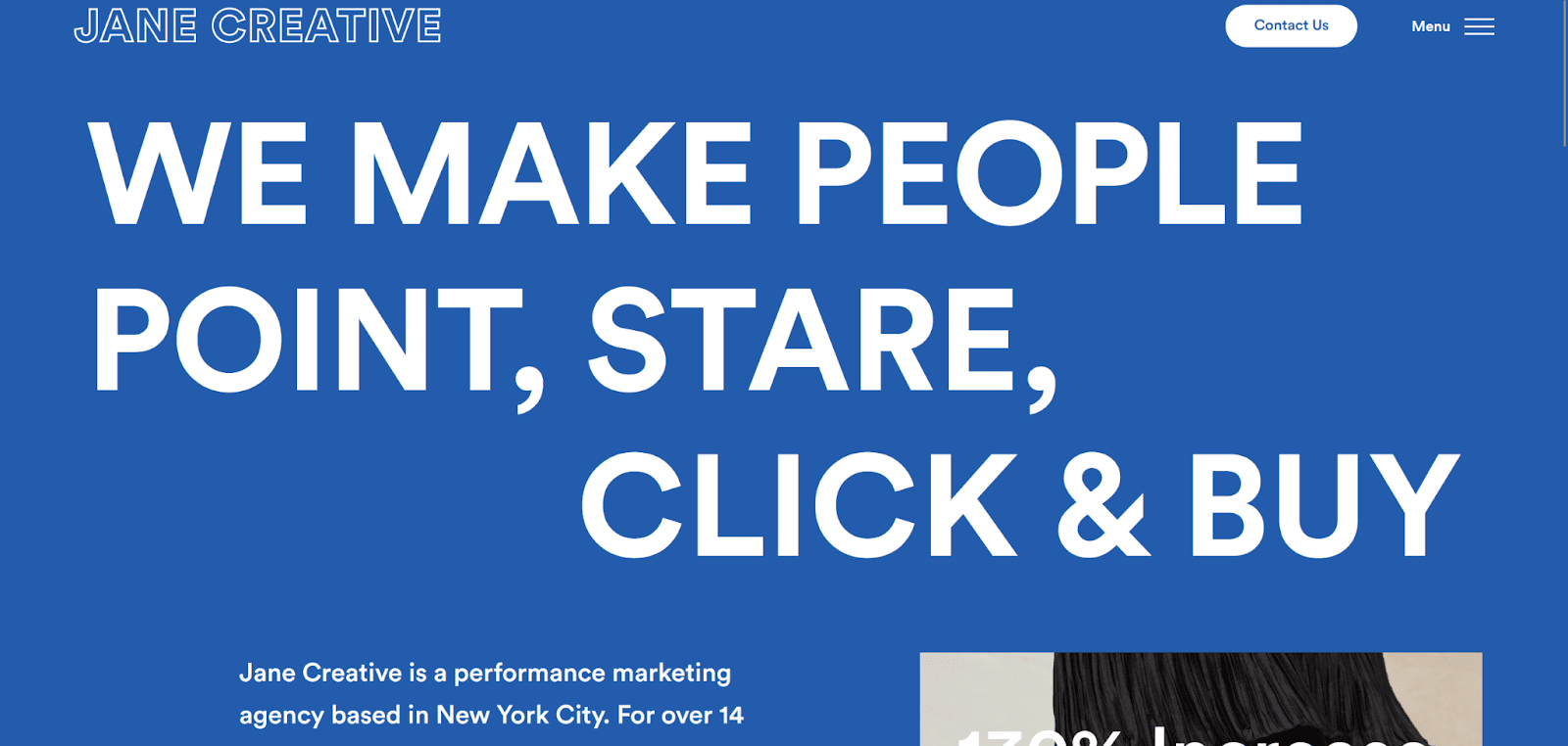 Performance Creative Agency in NYC: Jane Creative