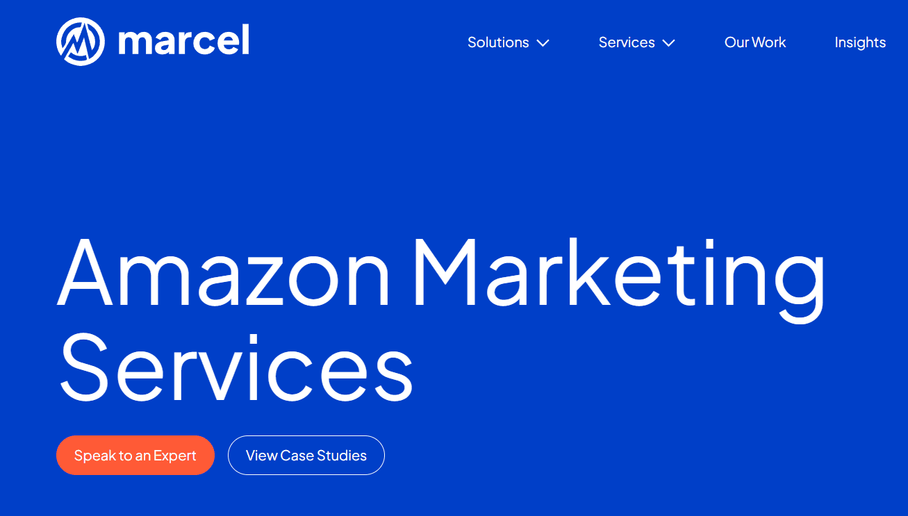 Amazon Marketing Agency: Marcel Digital