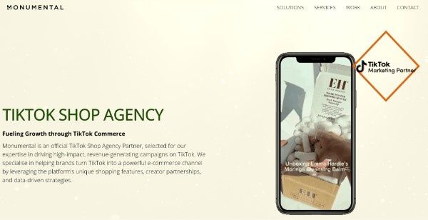 TikTok Shop Agency: Monumental