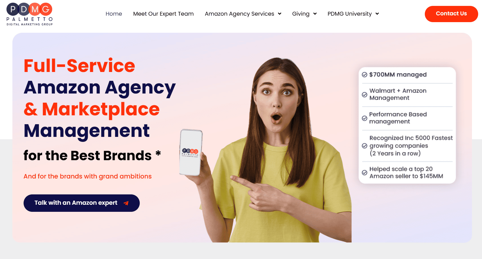 Amazon Marketing Agency: PDMG