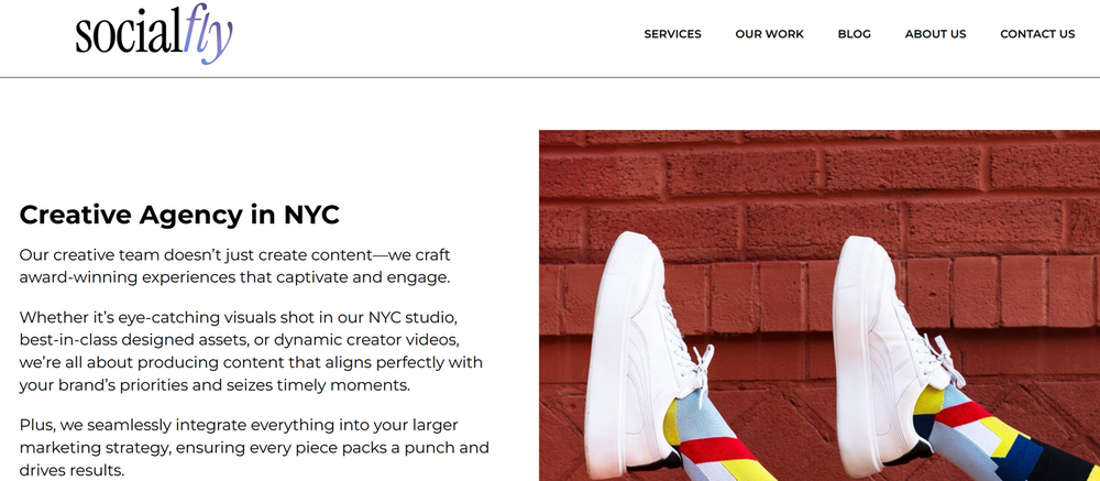 Performance Creative Agency in NYC: Socialfly NY