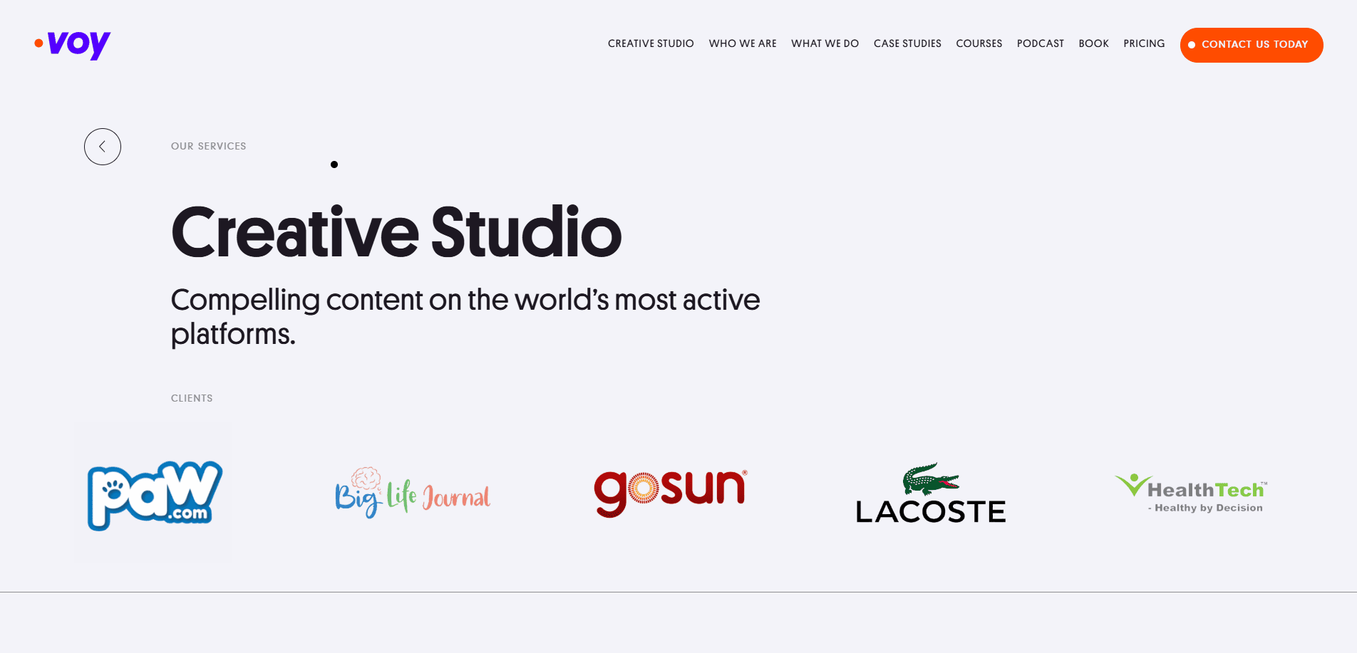 Performance Creative Agency in NYC: Voy Media