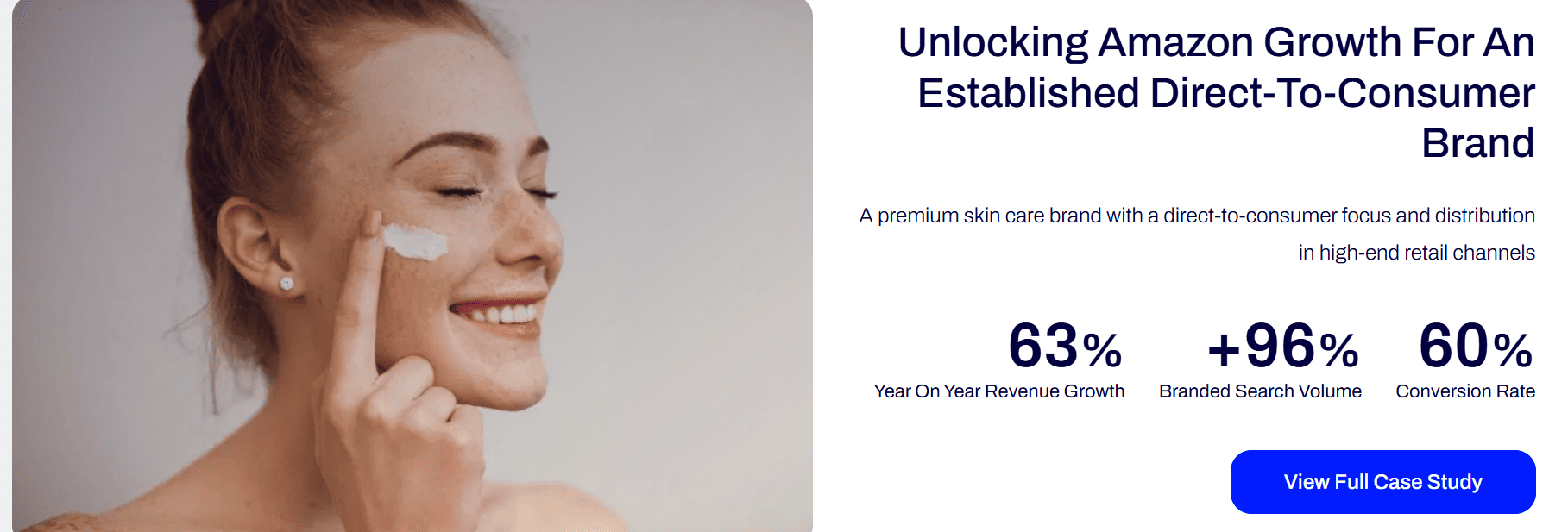 Amazon case study results showing 1,566.67% revenue growth and 9,585% profit increase after Trivium optimization.