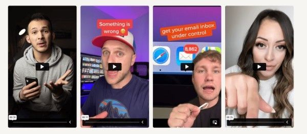 Short-form UGC-style video ads from an inBeat case study featuring creator-led performance creatives for paid social campaigns.